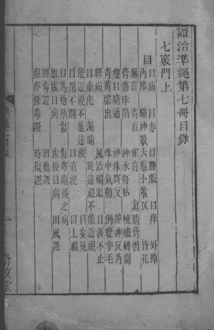 六科证治准绳  7